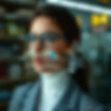 Stylish multifunctional eyewear holder showcasing various designs