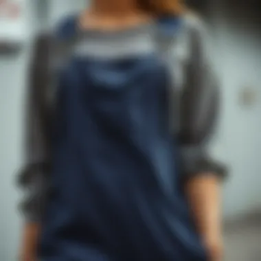 Stylish Overalls with Cargo Pockets Stylish overall design showcasing cargo pockets