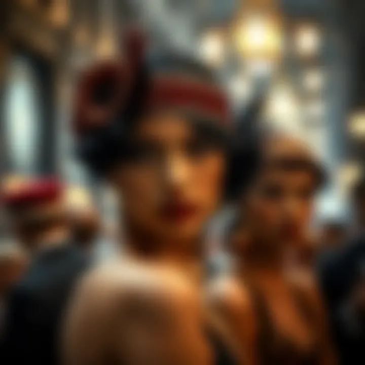 Cultural Atmosphere of the Roaring Twenties Historical context illustration depicting the cultural atmosphere of the Roaring Twenties