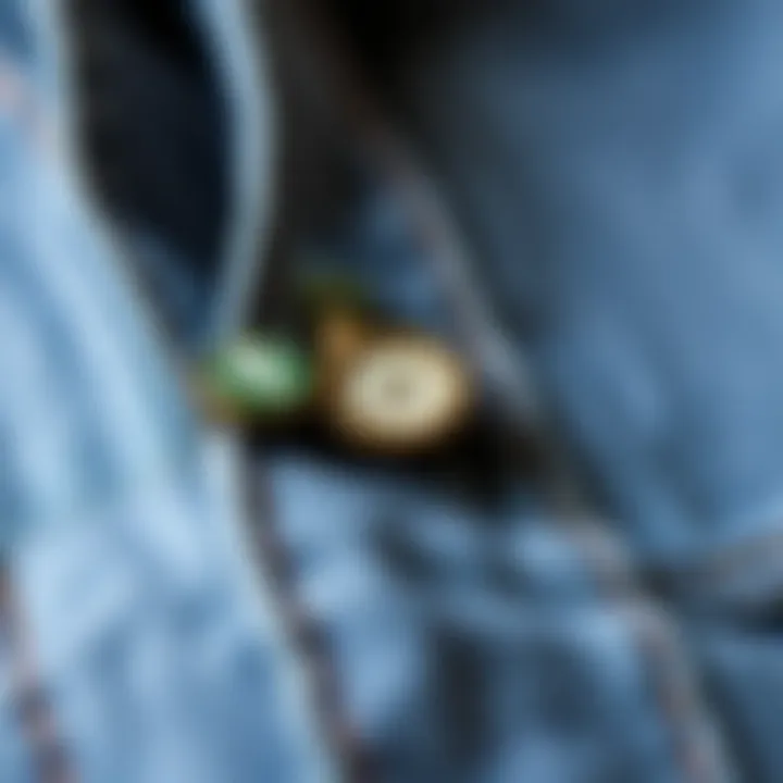 A selection of sustainable button pins made from eco-friendly materials