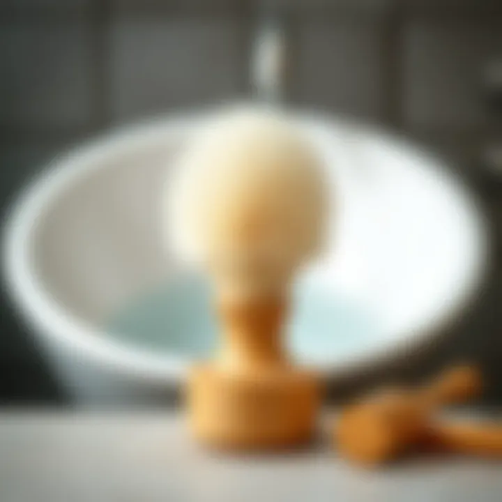 Sustainable Bath Brush Options for Eco-Conscious Users Eco-friendly bath brush options representing sustainability in personal care