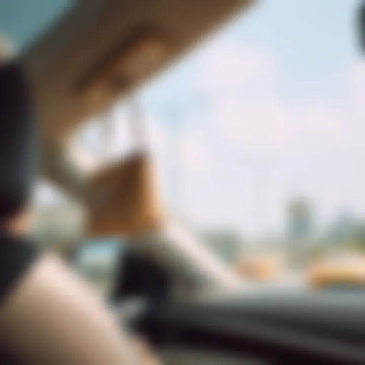 Eco-friendly handbag holder options in vehicles