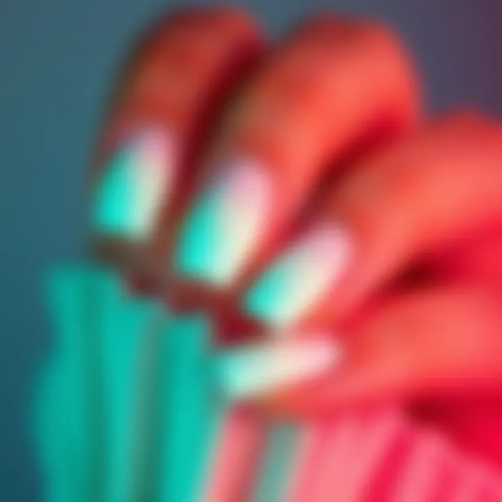 Trendy design featuring thermal color changing effects