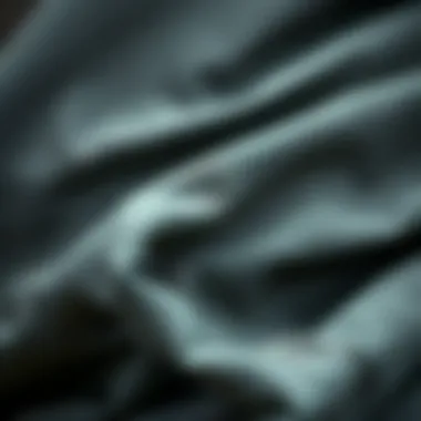 Fabric Details of Thick Neck Gaiters Close-up of a thick neck gaiter showcasing its fabric texture