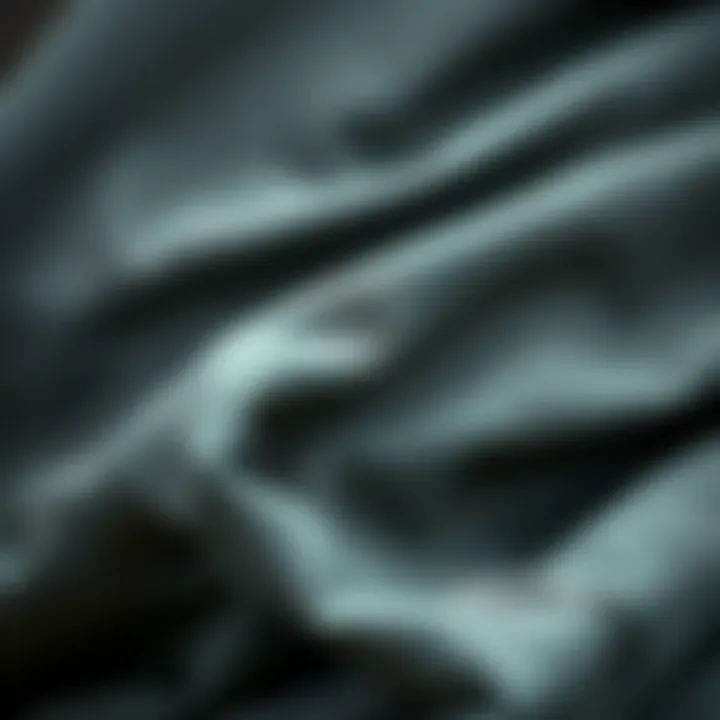 Fabric Details of Thick Neck Gaiters Close-up of a thick neck gaiter showcasing its fabric texture