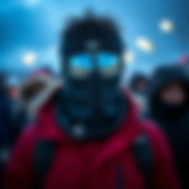 Versatility of Thick Neck Gaiters in Weather Thick neck gaiters worn in different weather conditions