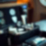 Sleek travel cosmetic organizer with compartments