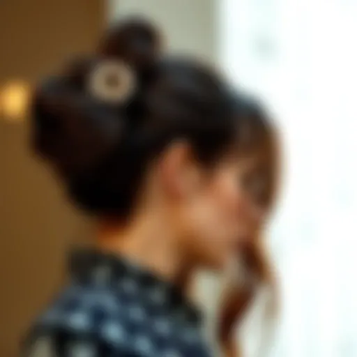 Elegant twister hair band styled with various hair types