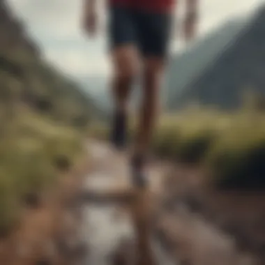 Versatile Performance of HOVR Infinite Across Terrains Runner demonstrating the versatility of the HOVR Infinite on various terrains