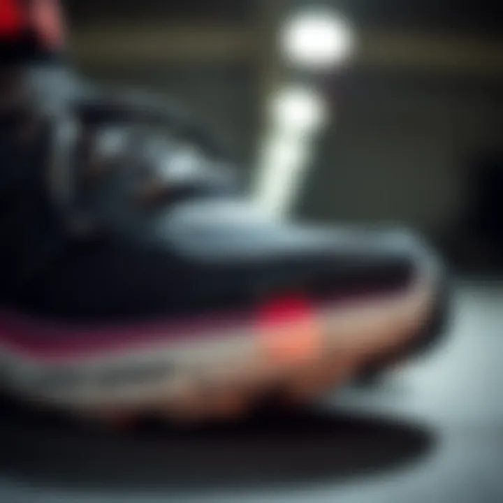 Close-up of the advanced cushioning technology in the Ignite VI