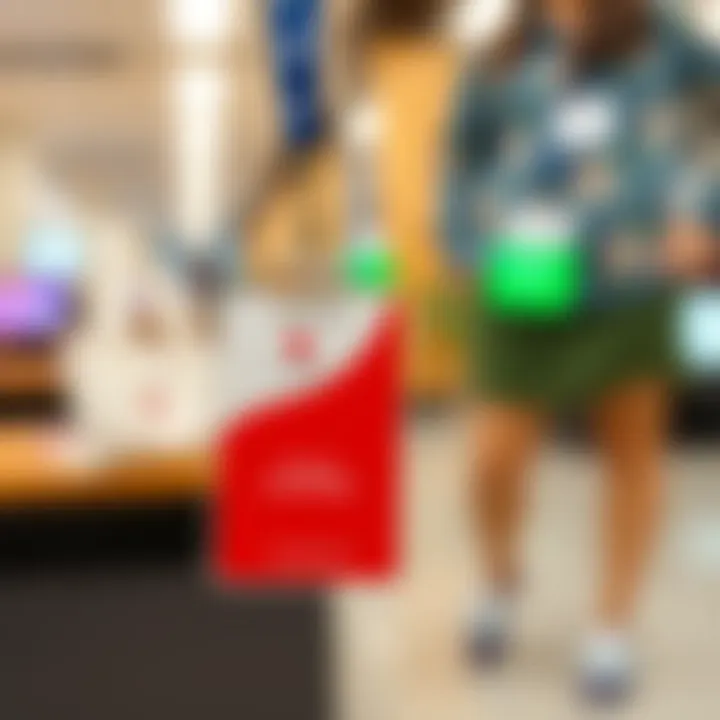 ID card holder with a corporate logo