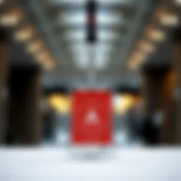 Stylish ID card holder showcasing modern design