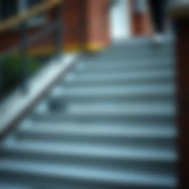 Visual guide on proper installation of stair grip strips