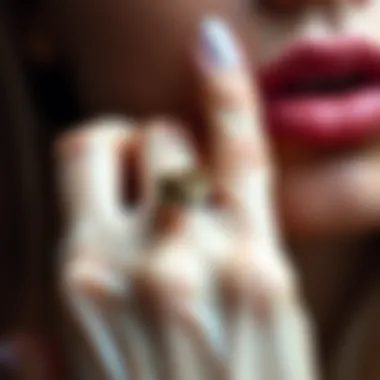 Safe care practices for snake bite piercings displayed visually