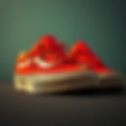 Stylish Vans Moca shoes showcasing modern design elements