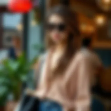 Chic ensemble suitable for various occasions, blending comfort and style