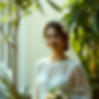 Eco-friendly wedding accessories emphasizing sustainability