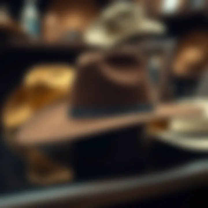 Craftsmanship of felt hats